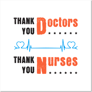 Great Gift To Thank Doctors, Nurses and Medical Teams Posters and Art